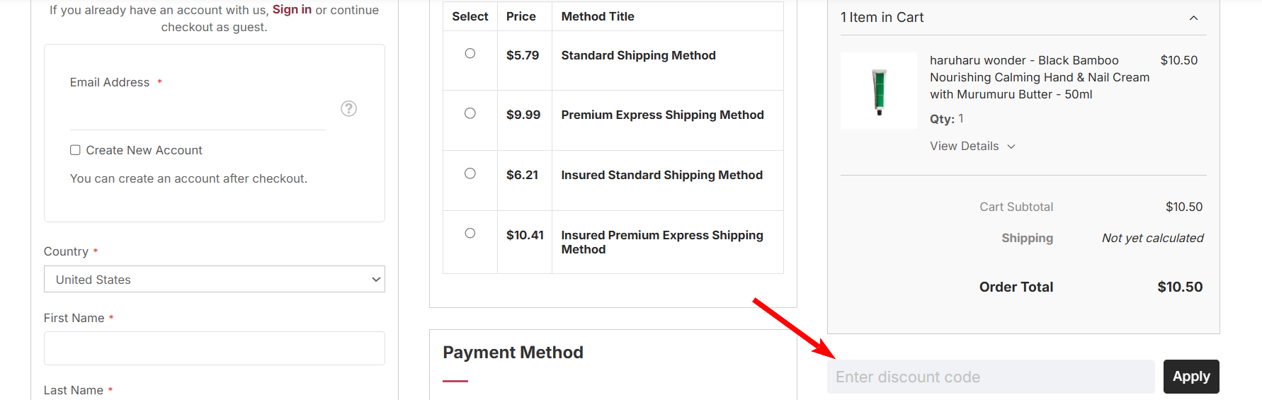 “How to apply a Stylevana promo code”