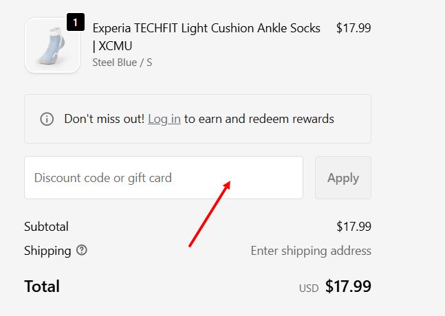 “How to apply a Thorlos promo code”