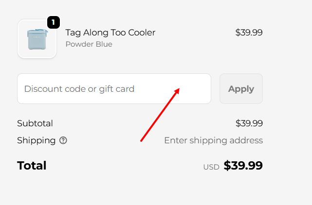 “How to apply a Igloo promo code”