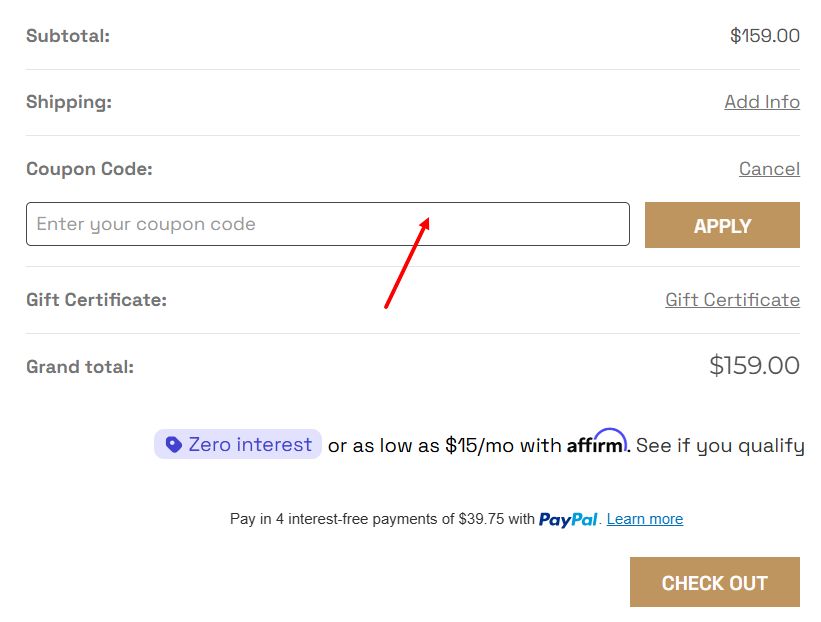 “How to apply The Chess Store promo code”