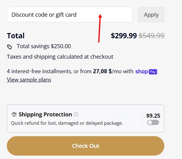 “How to apply a Egohome promo code”