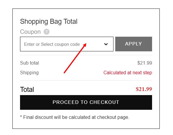 “How to apply a Roselinlin promo code”