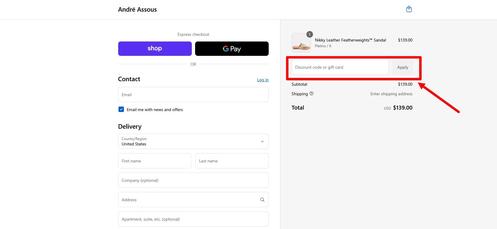 Andre Assous Promo Code