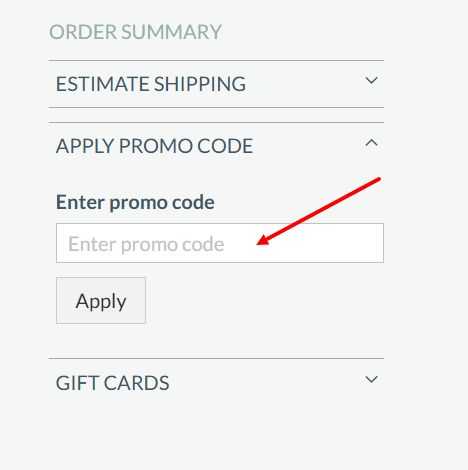 “How to apply a Naturepedic promo code”