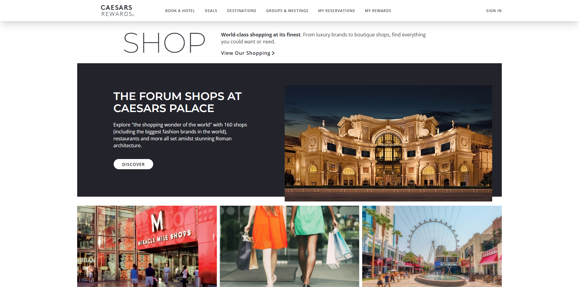 Caesars Rewards voucher