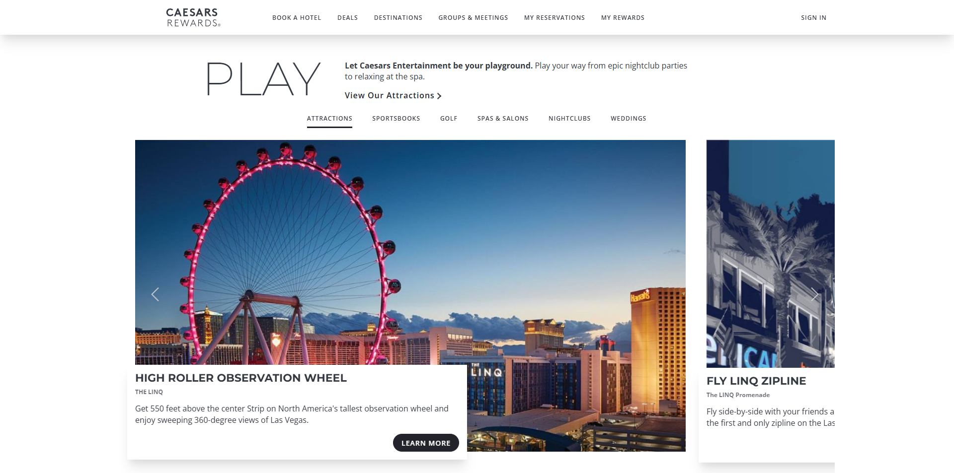 Caesars Rewards coupons