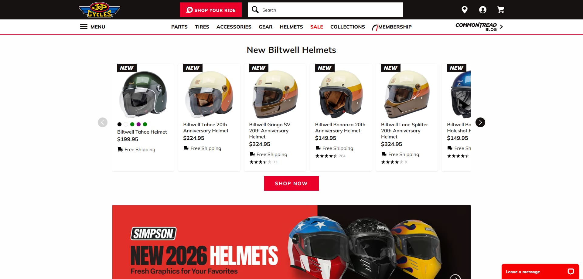 J&P Cycles coupons