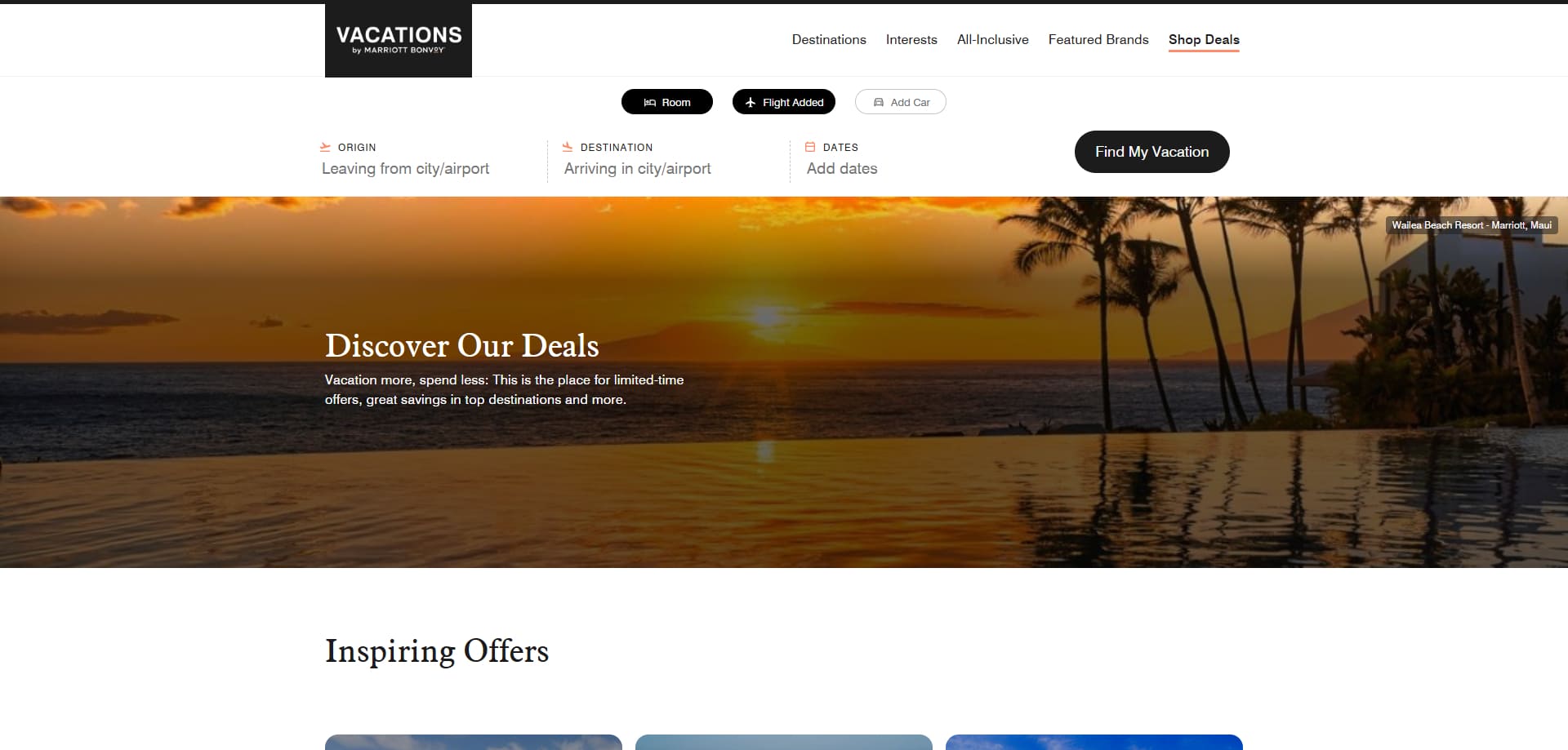 Vacations by Marriott Bonvoy Promo Code
