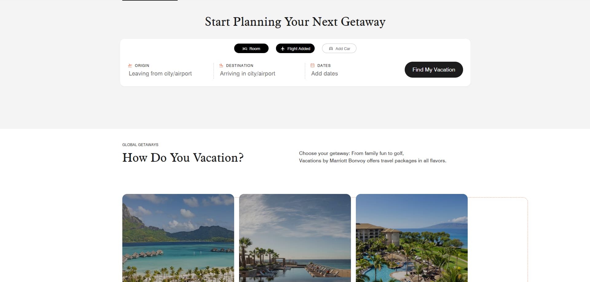 Vacations by Marriott Bonvoy coupons
