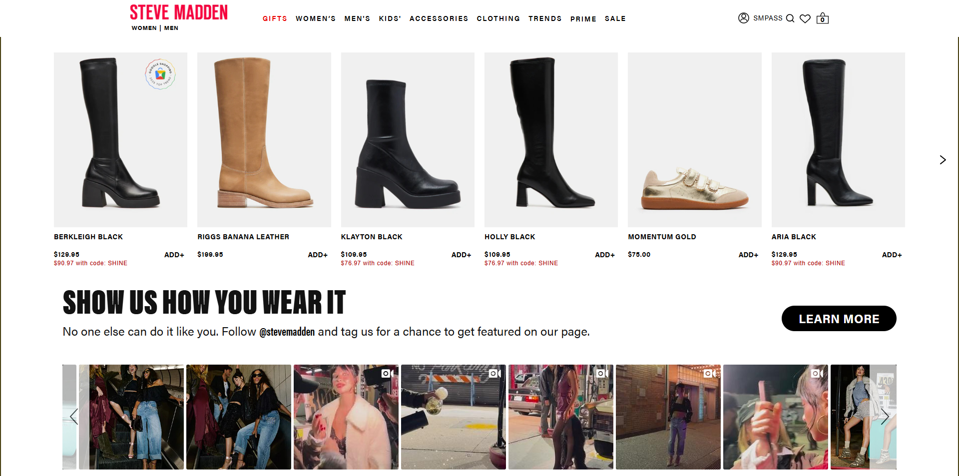 Steve Madden coupons