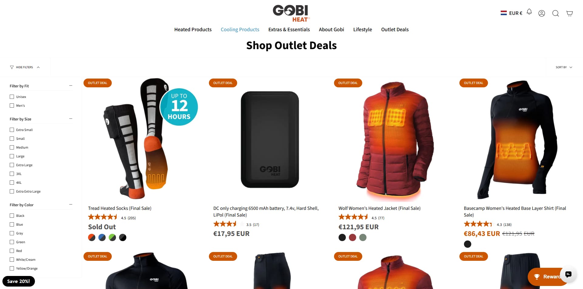 Gobi Heat discount code