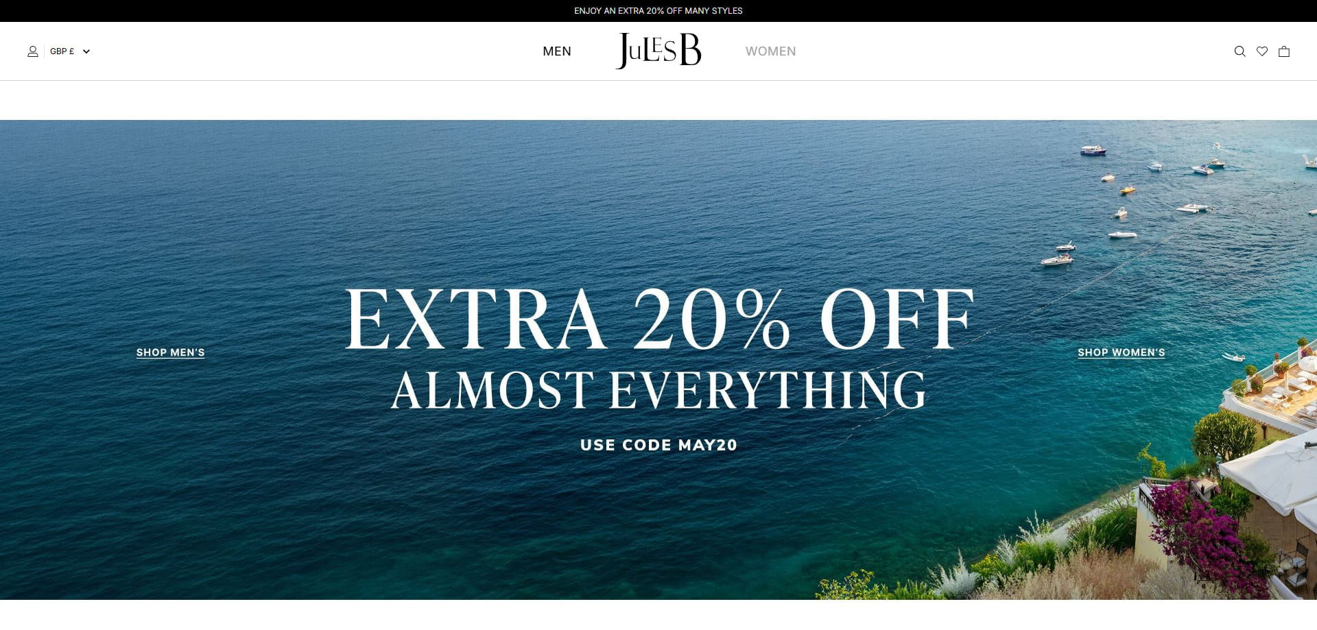 Jules B discount code