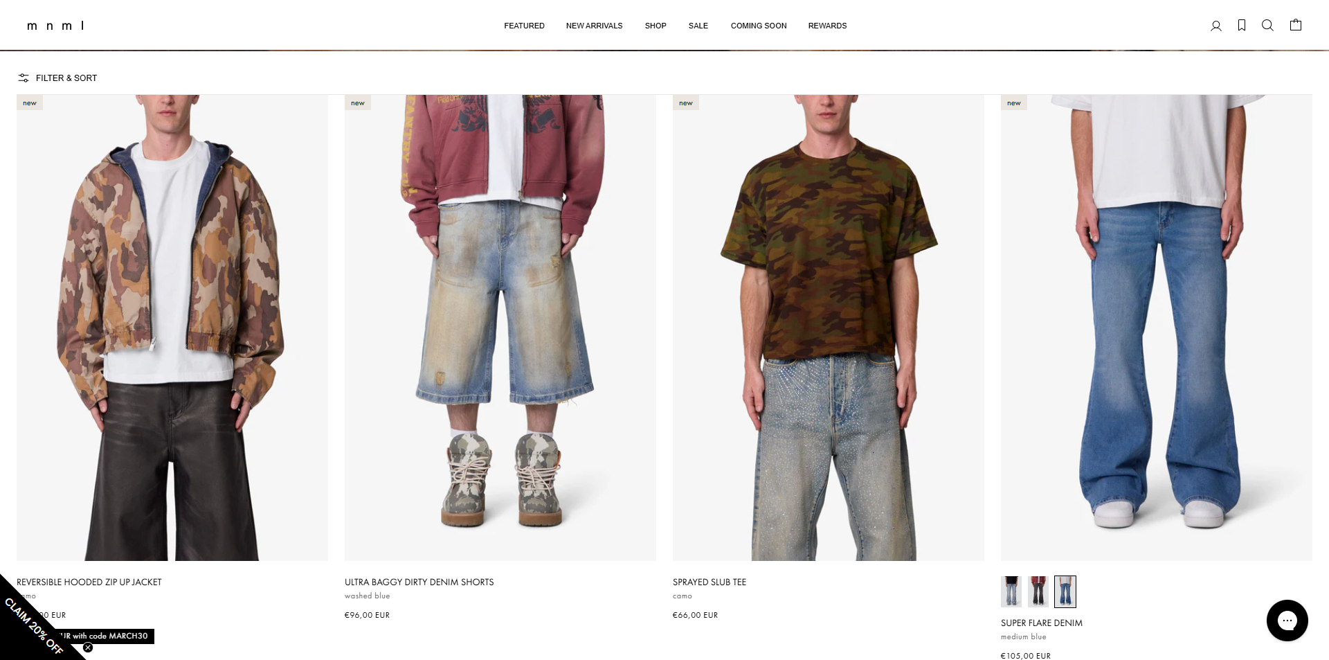 mnml coupons