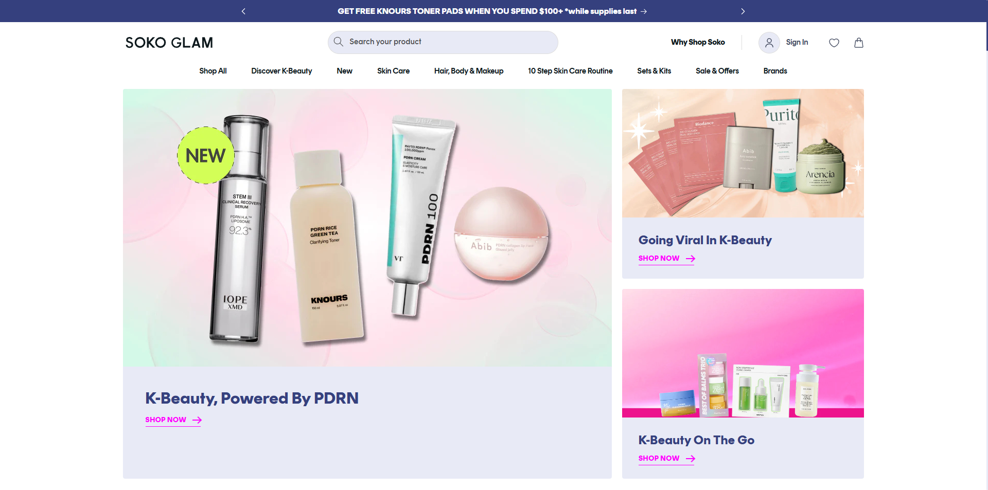 Soko Glam Code de réduction