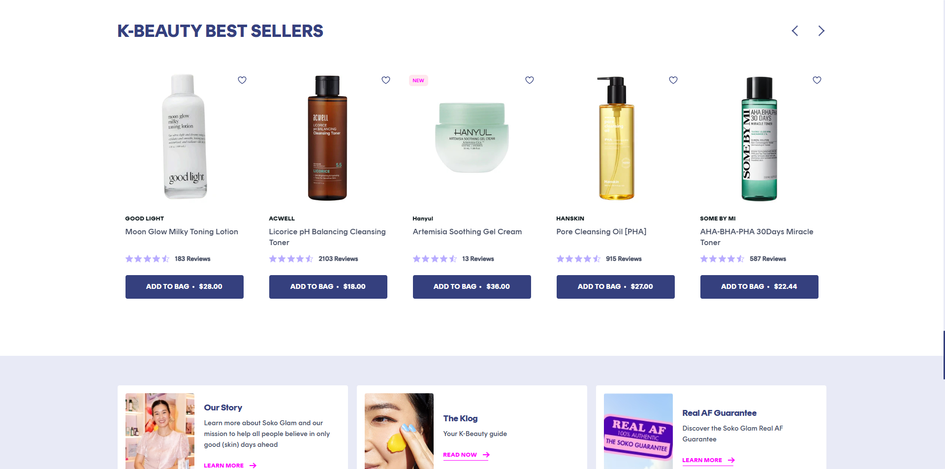 Soko Glam Bon d'achat