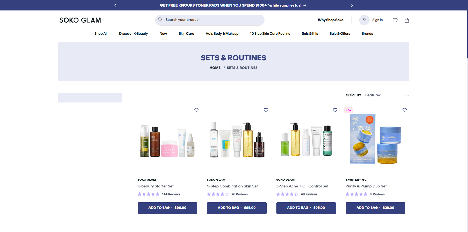 Soko Glam Code de réduction