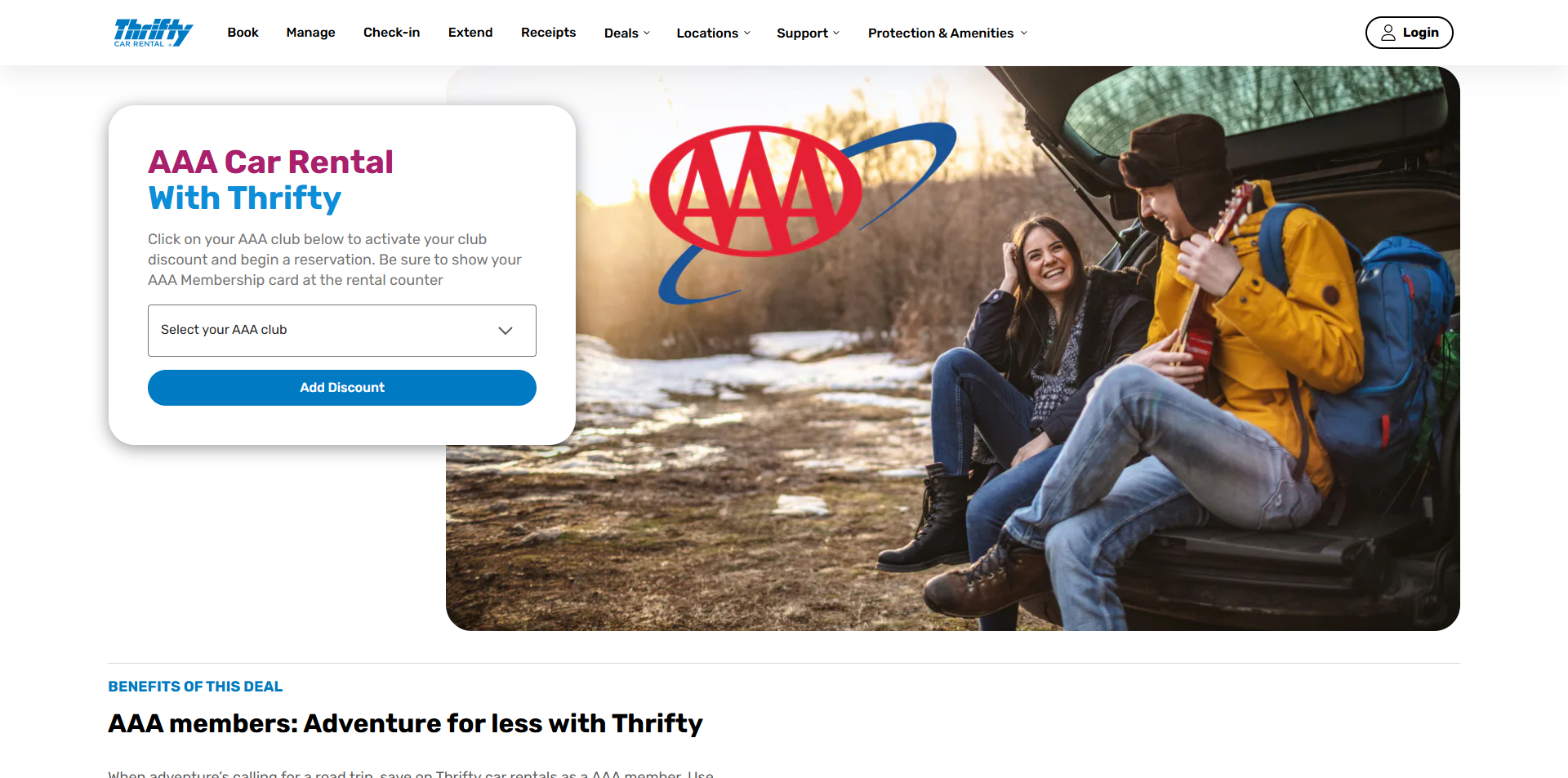 Thrifty Promo Code