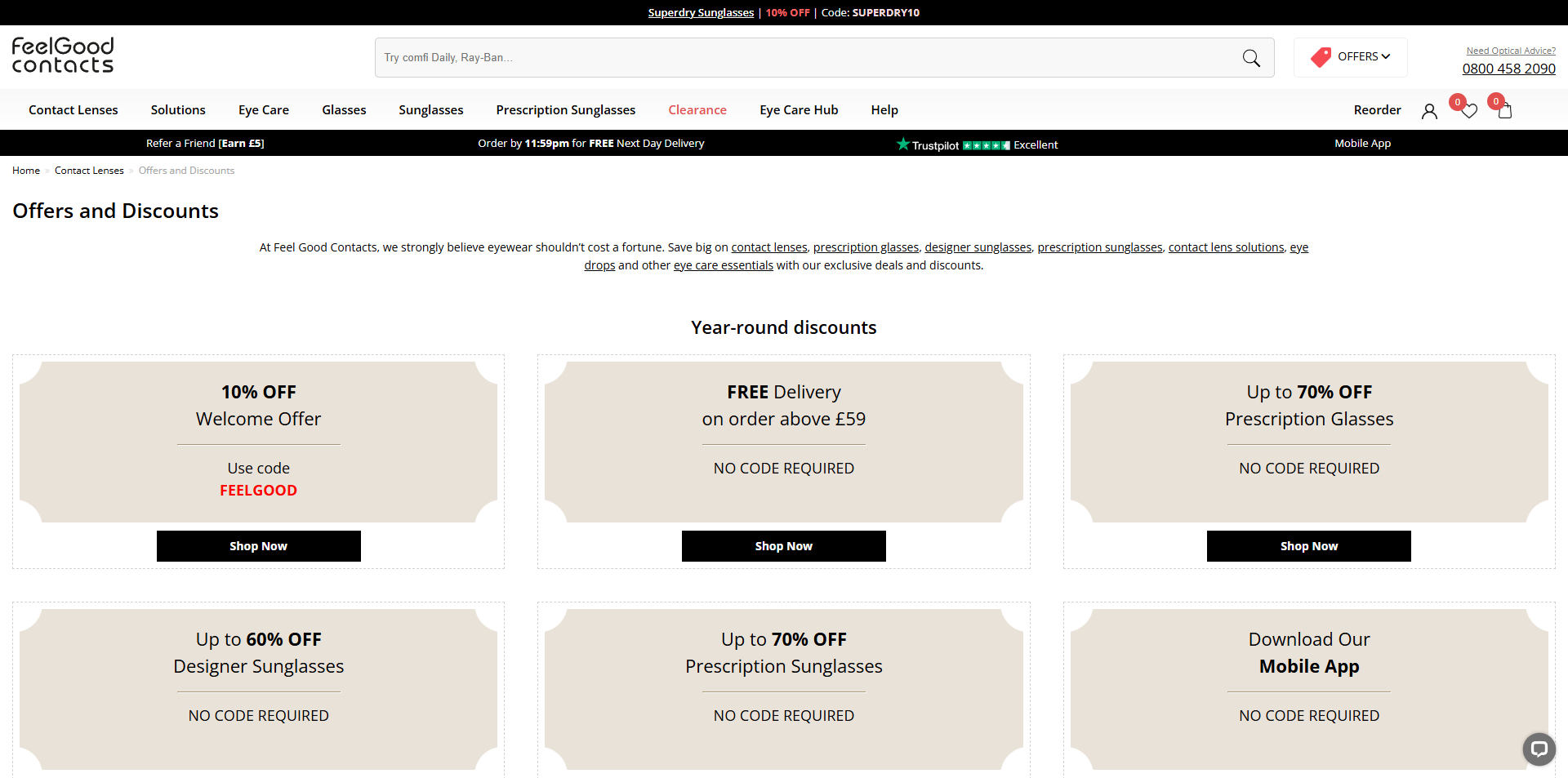 Feel Good Contacts Promo Code