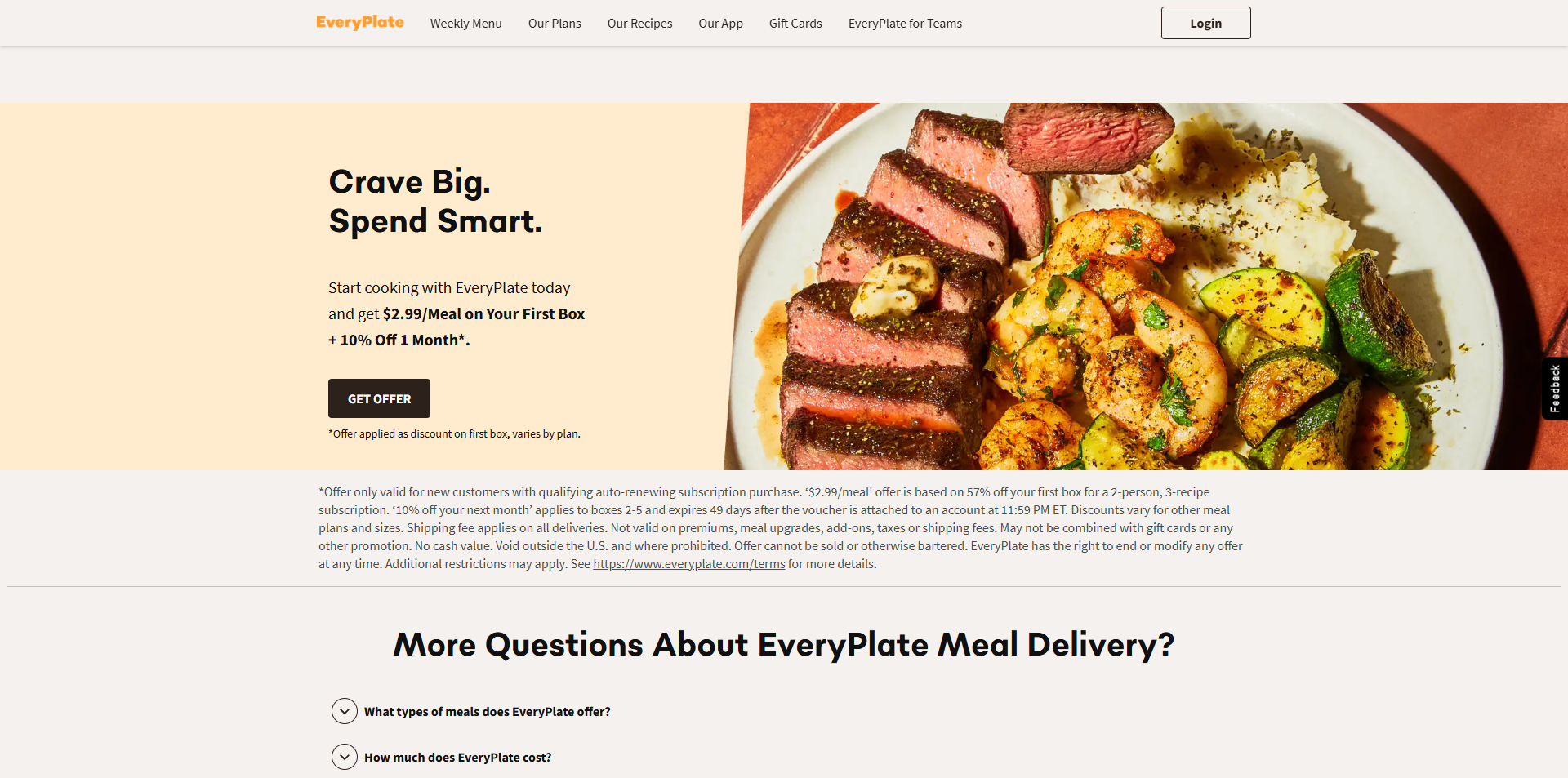 EveryPlate Promo Code