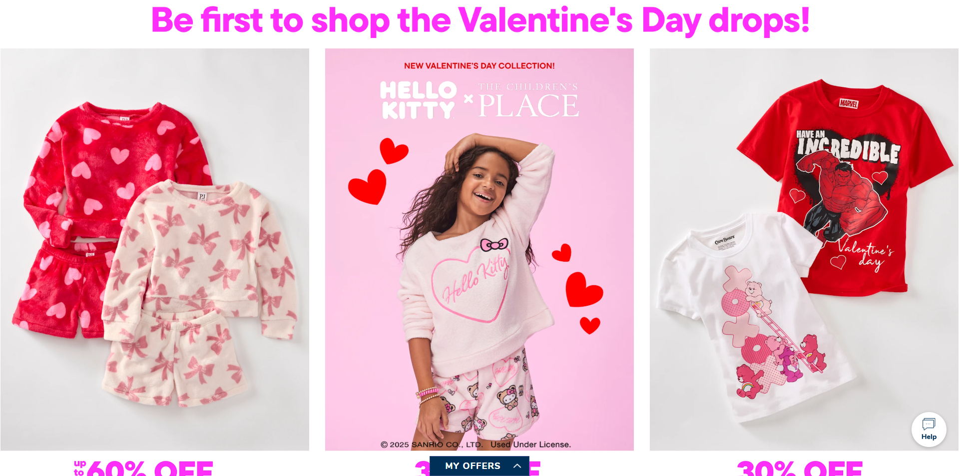 The Children's Place voucher