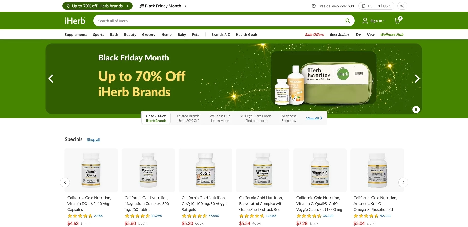 iHerb promo code