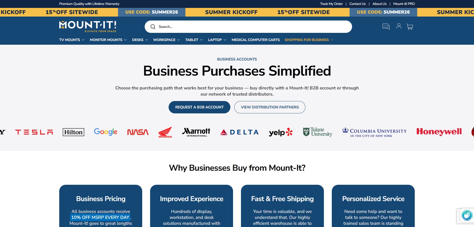 Mount-It Promo Code