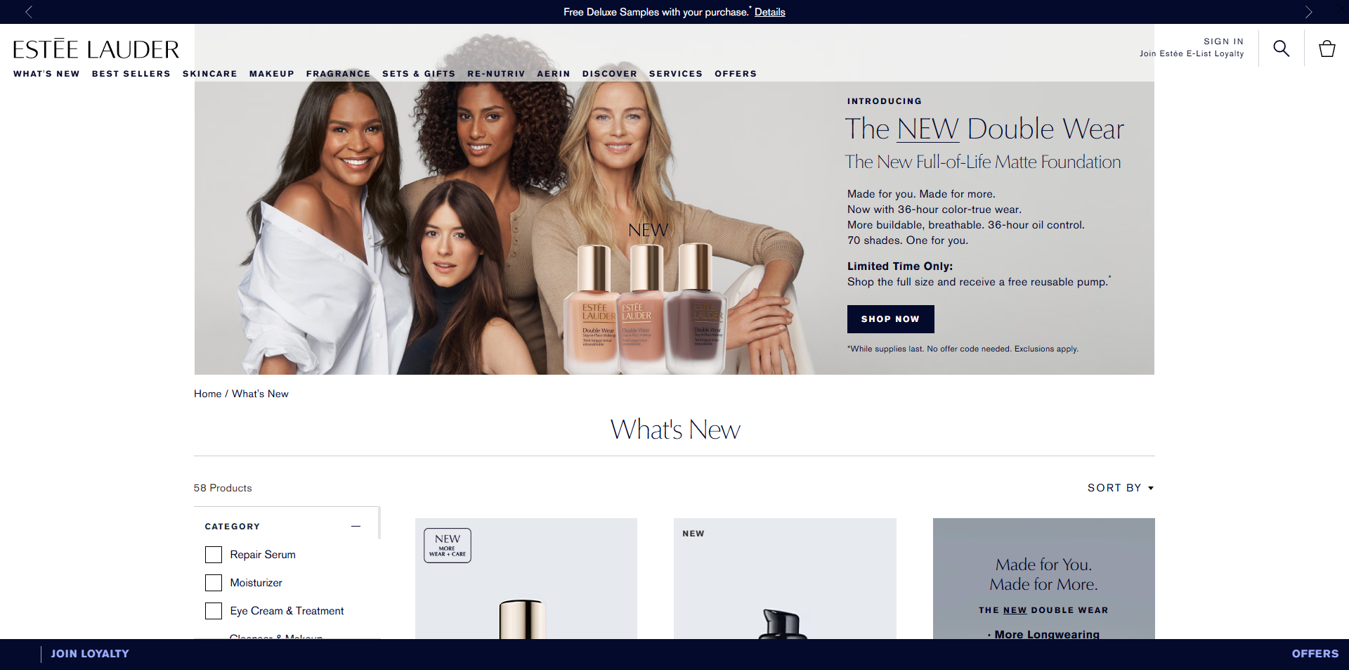 Estee Lauder voucher