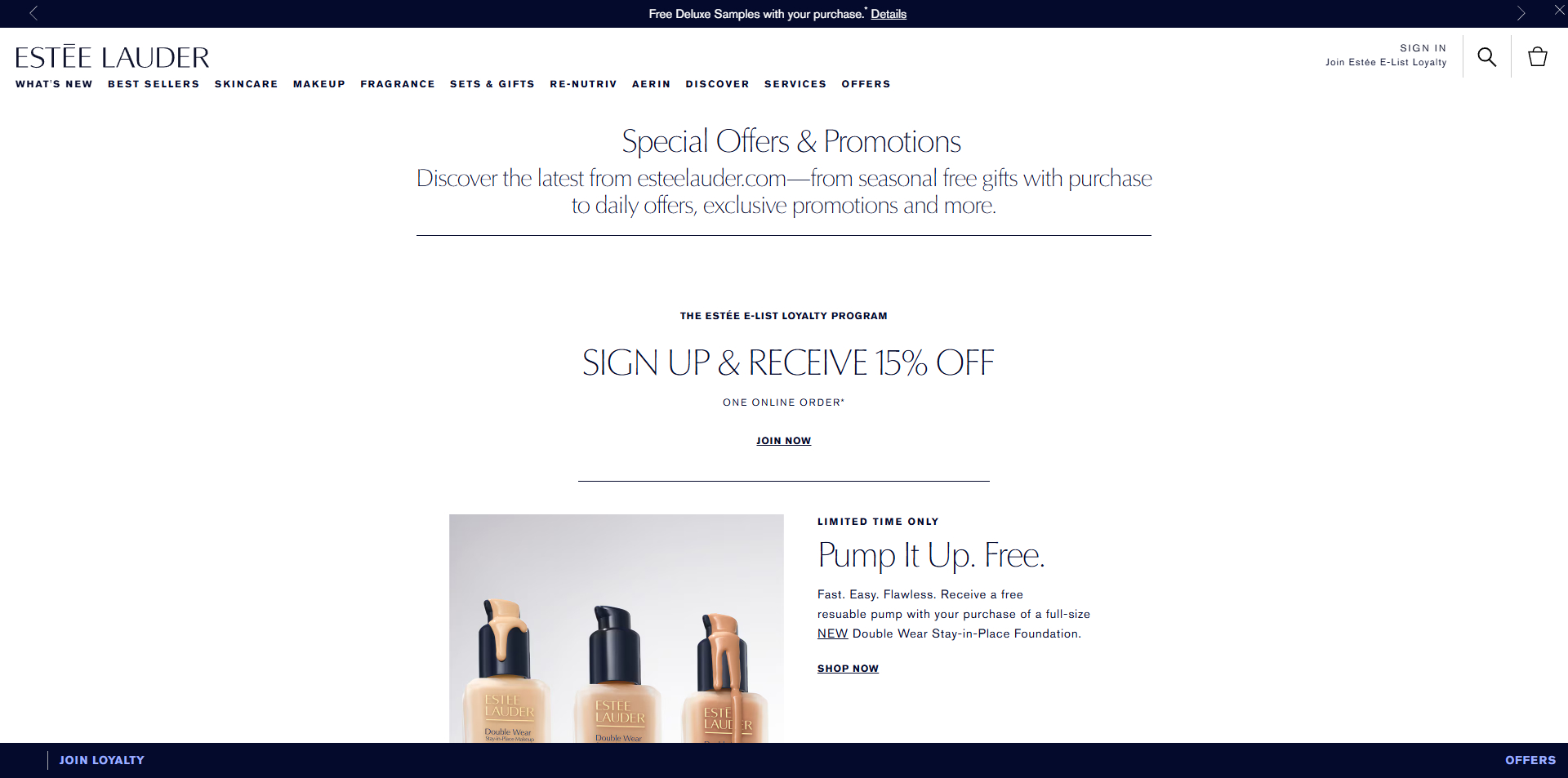 Estee Lauder discount code