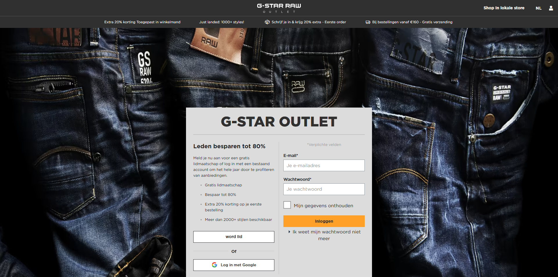 G-Star Raw discount code