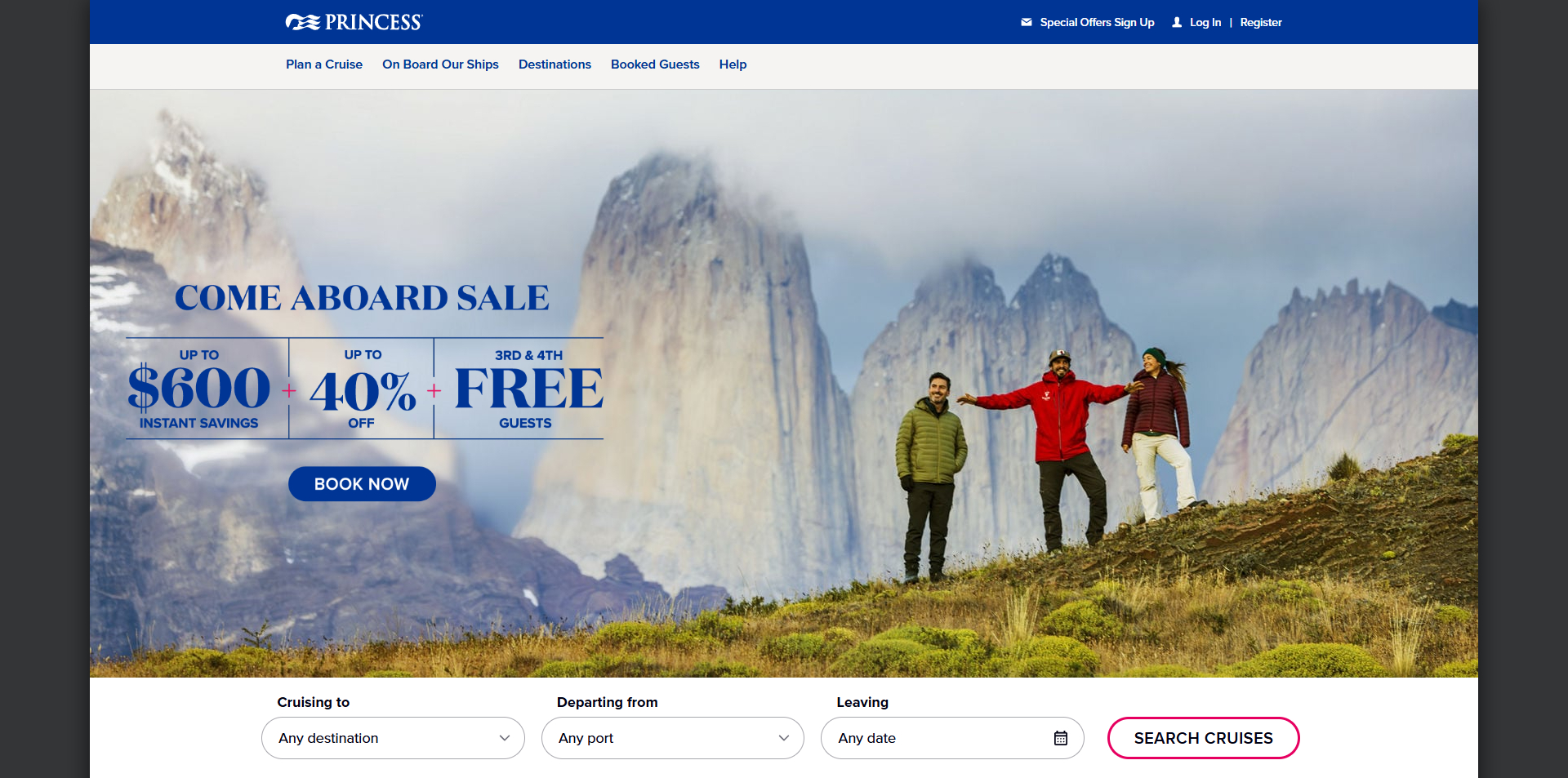 Princess Cruises discount code