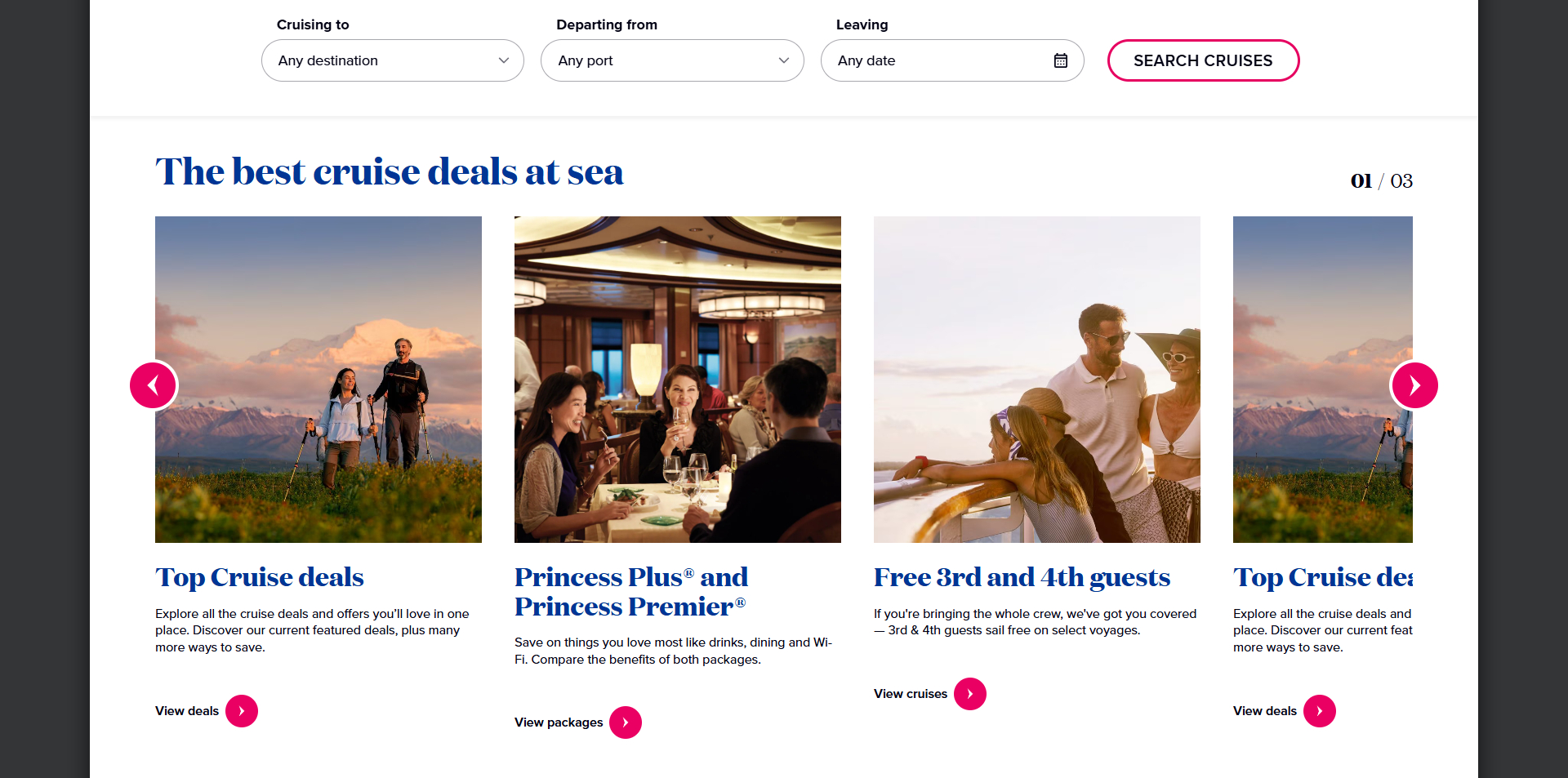 Princess Cruises coupons