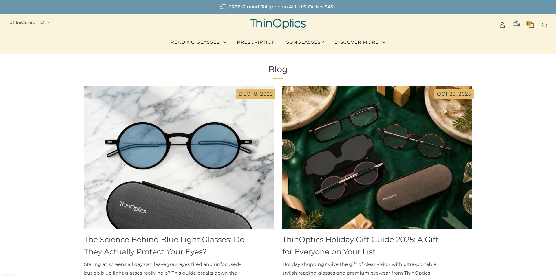 Thinoptics Promo Code