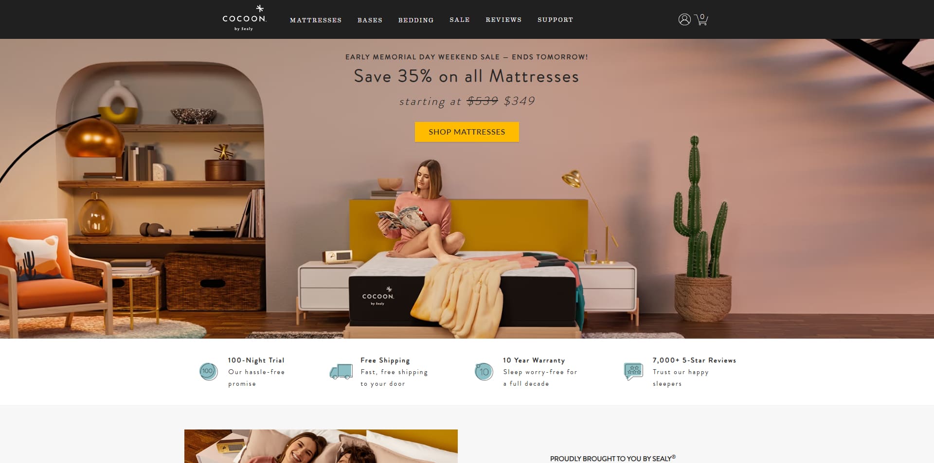 Cocoon by Sealy discount code
