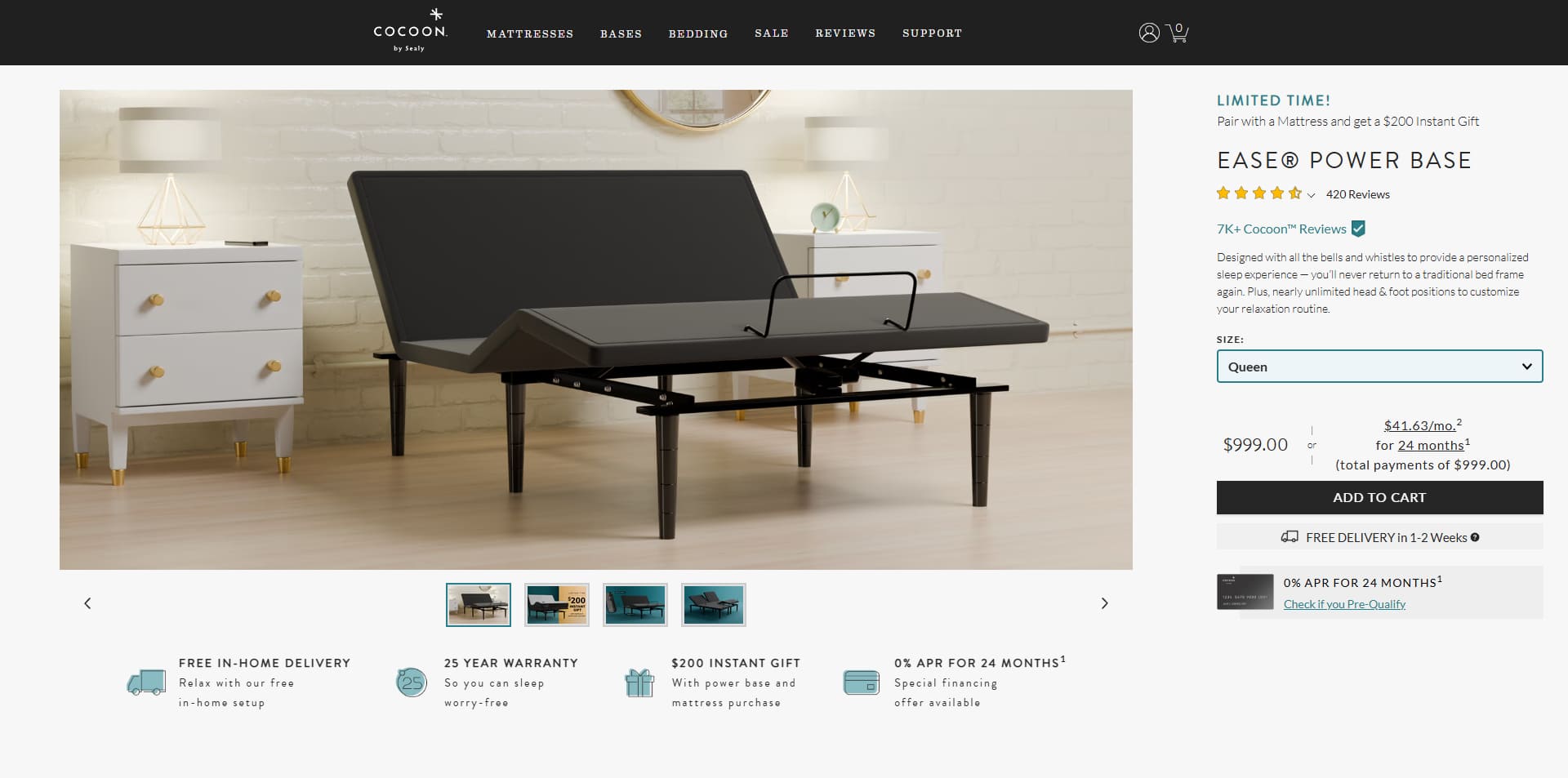 Cocoon by Sealy Promo Code