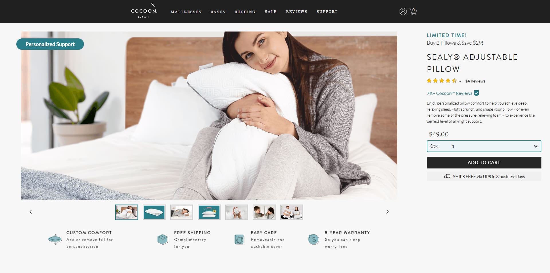 Cocoon by Sealy coupons