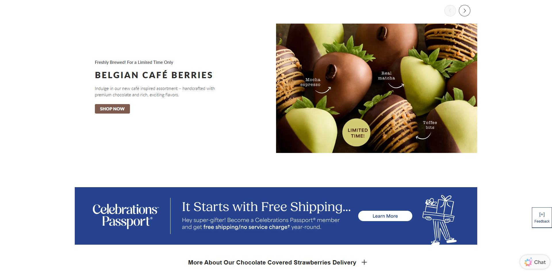 Shari's Berries coupons