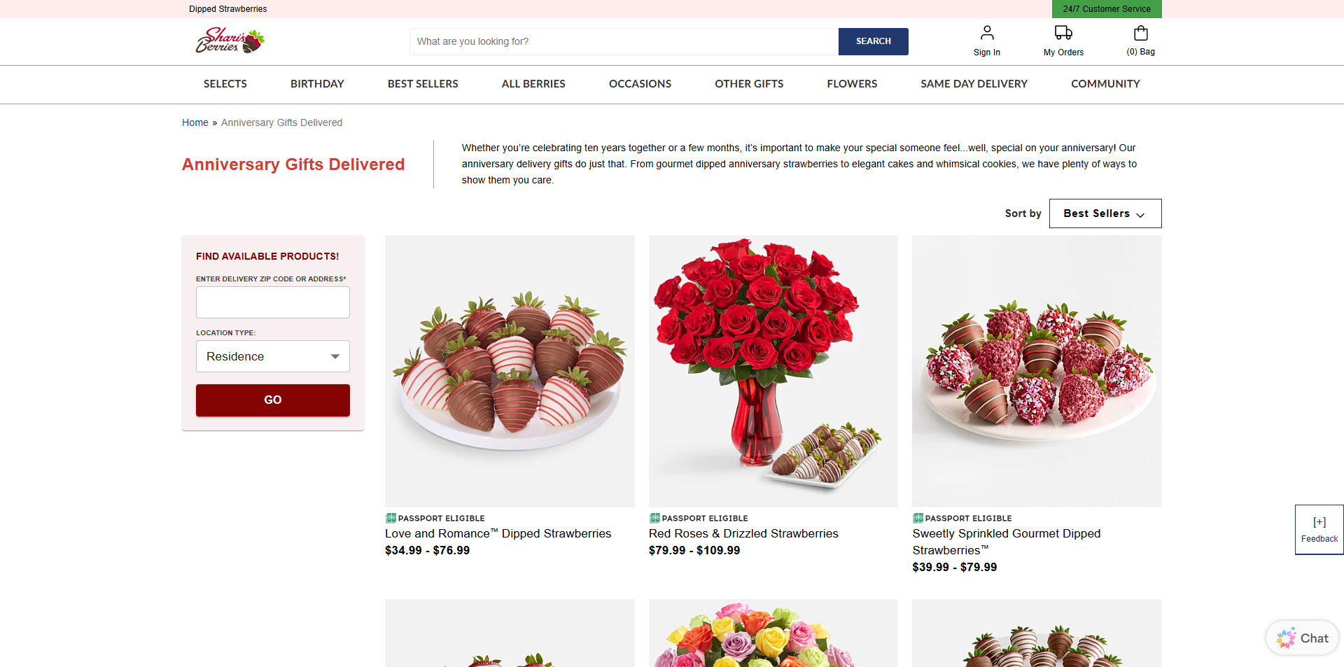 Shari's Berries Promo Code