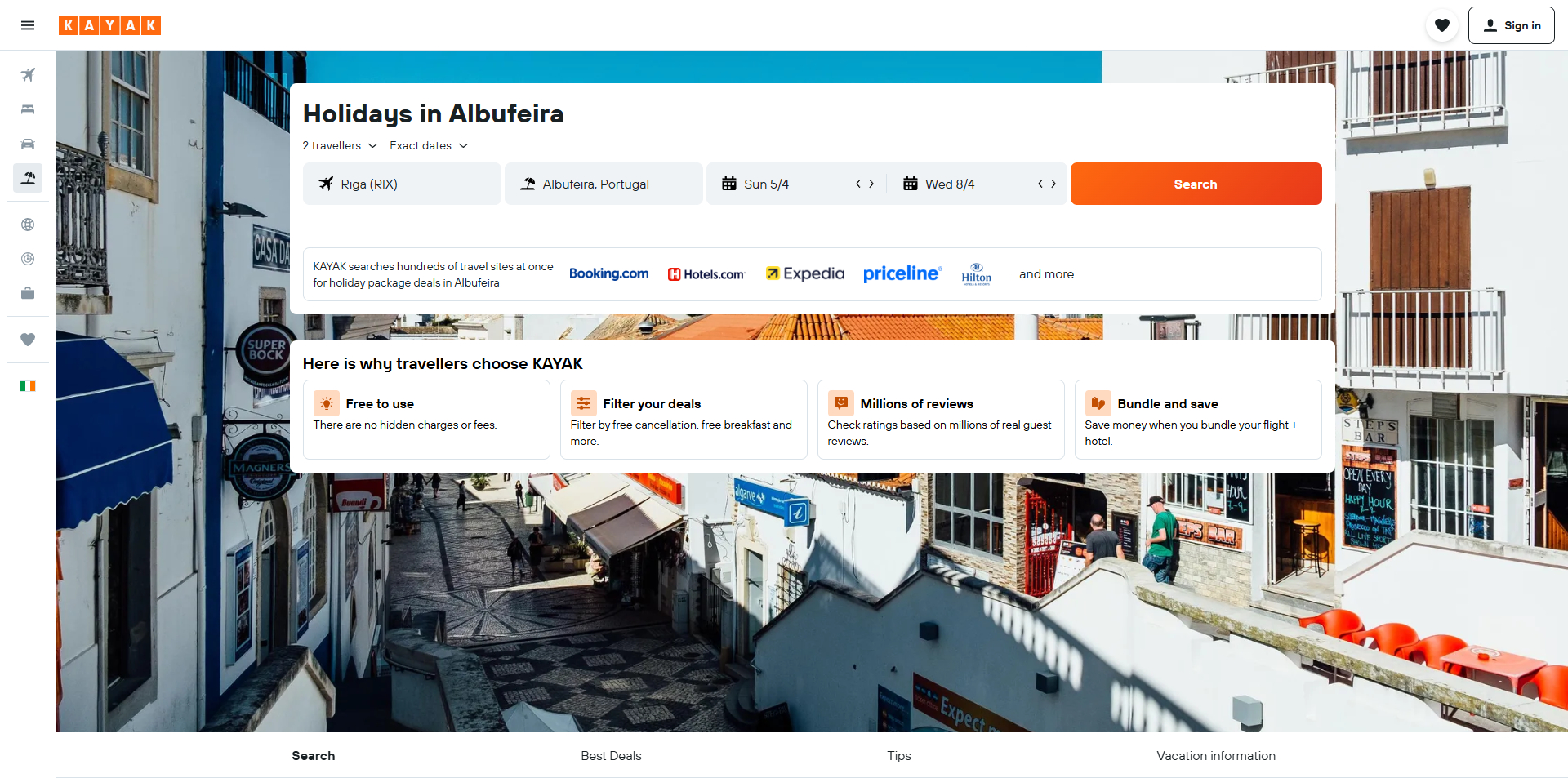 KAYAK Promo Code