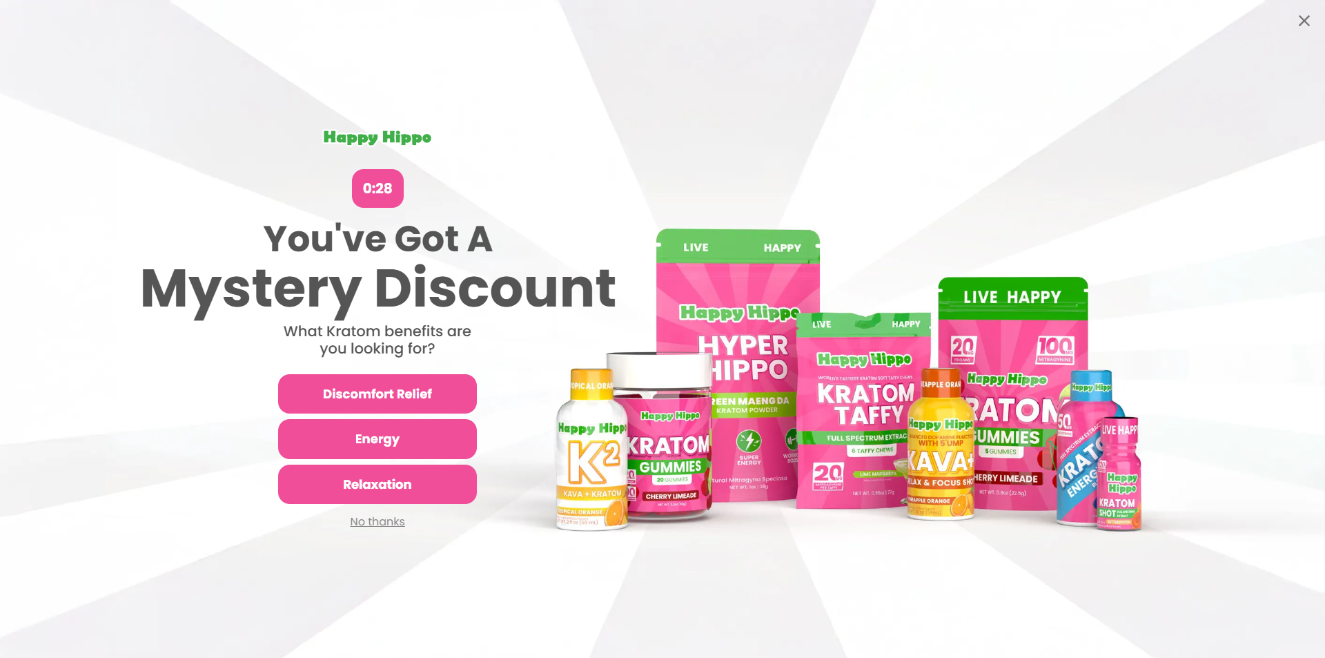 Happy Hippo Promo Code