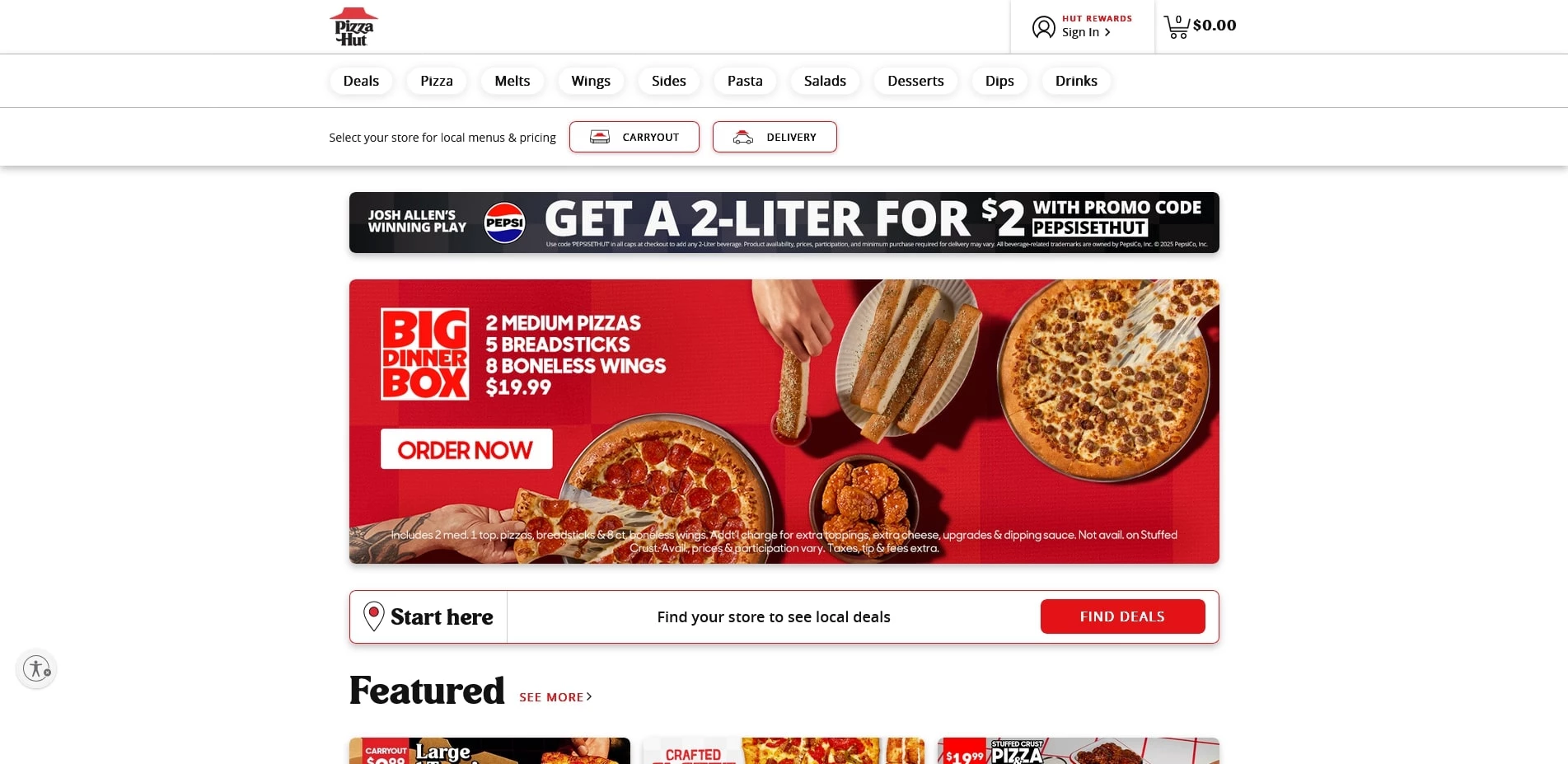 Pizza Hut Promo Code