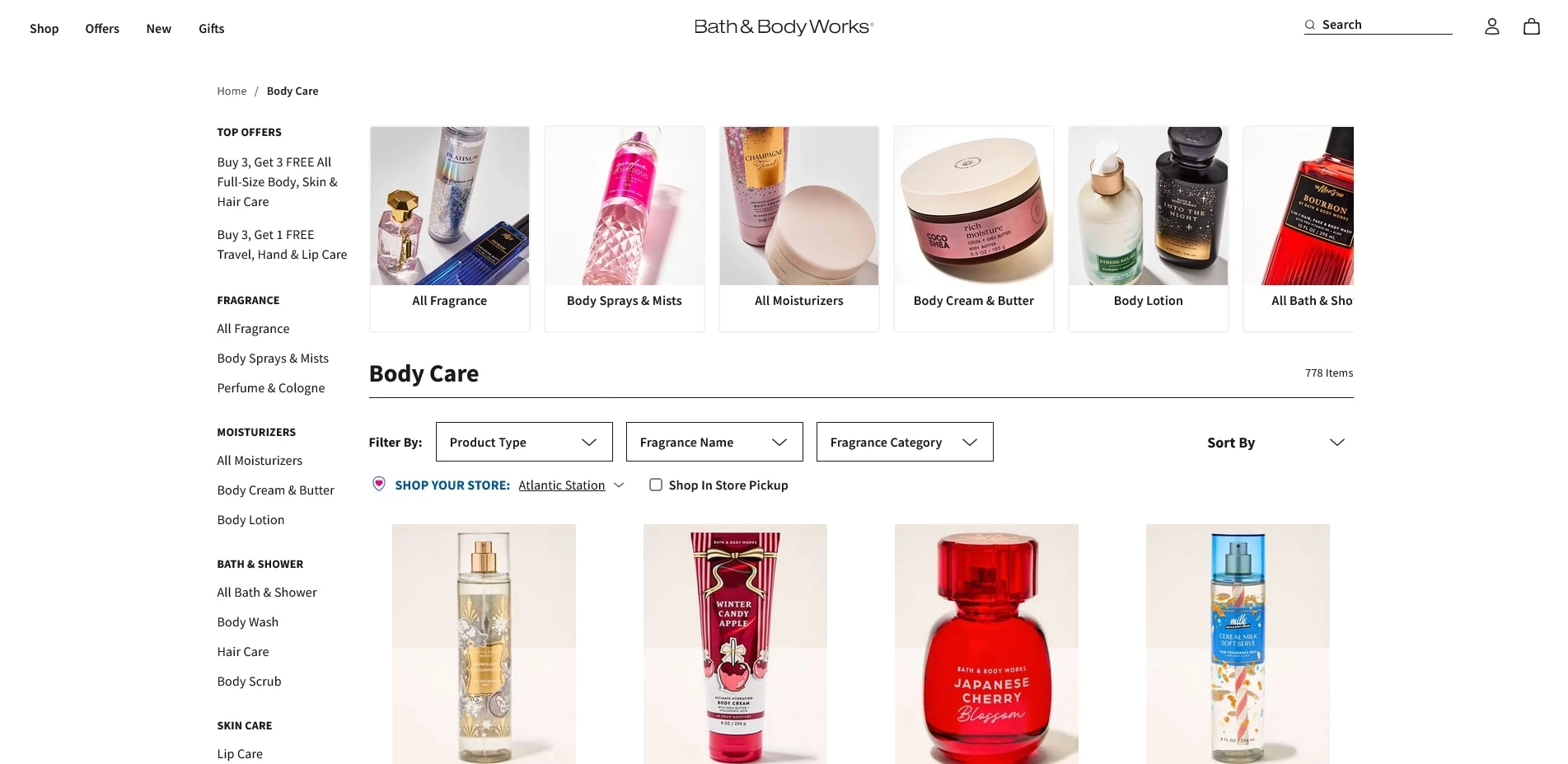 Bath & Body Works