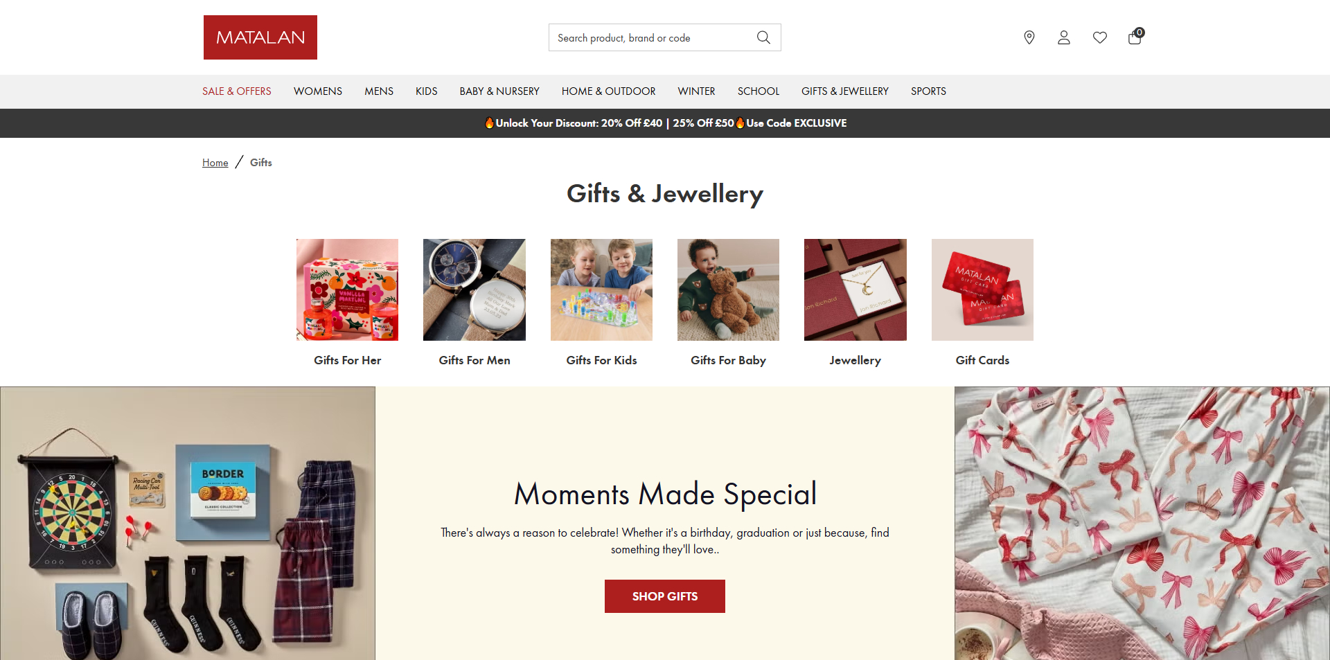 Matalan discount code