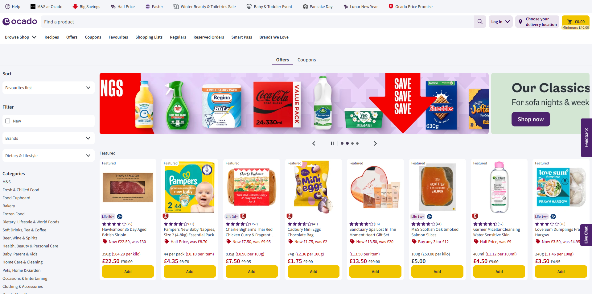 Ocado coupons