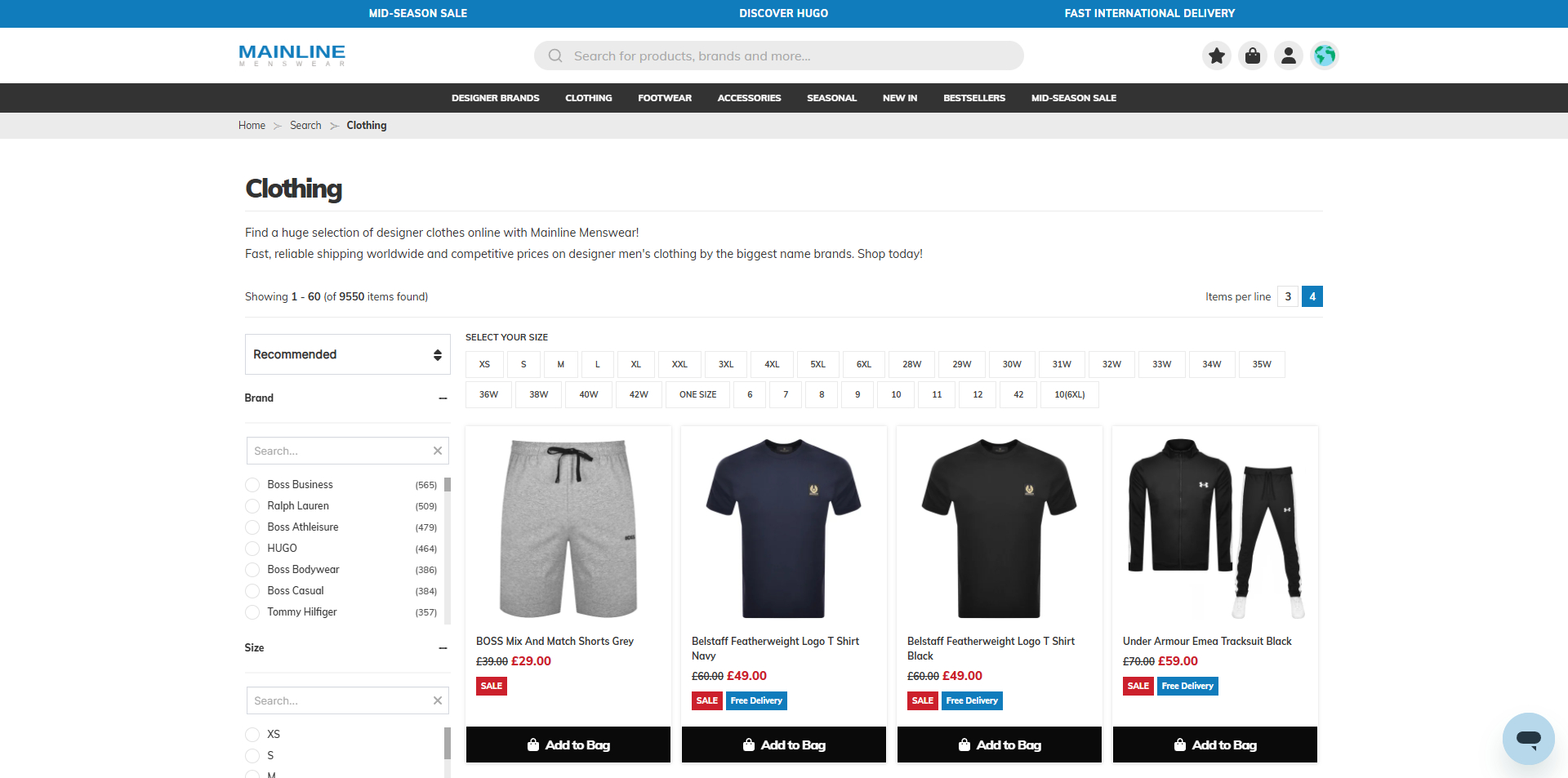 Mainline Menswear Promo Code