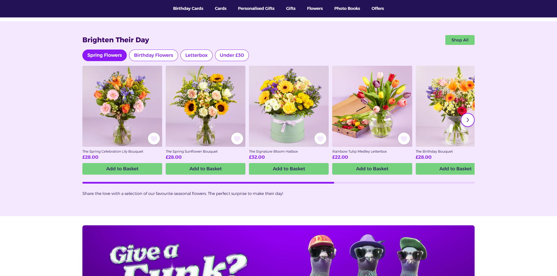 Funky Pigeon voucher