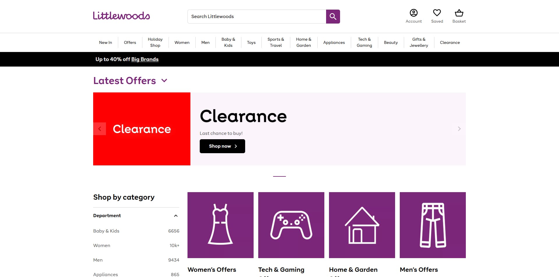 Littlewoods discount code