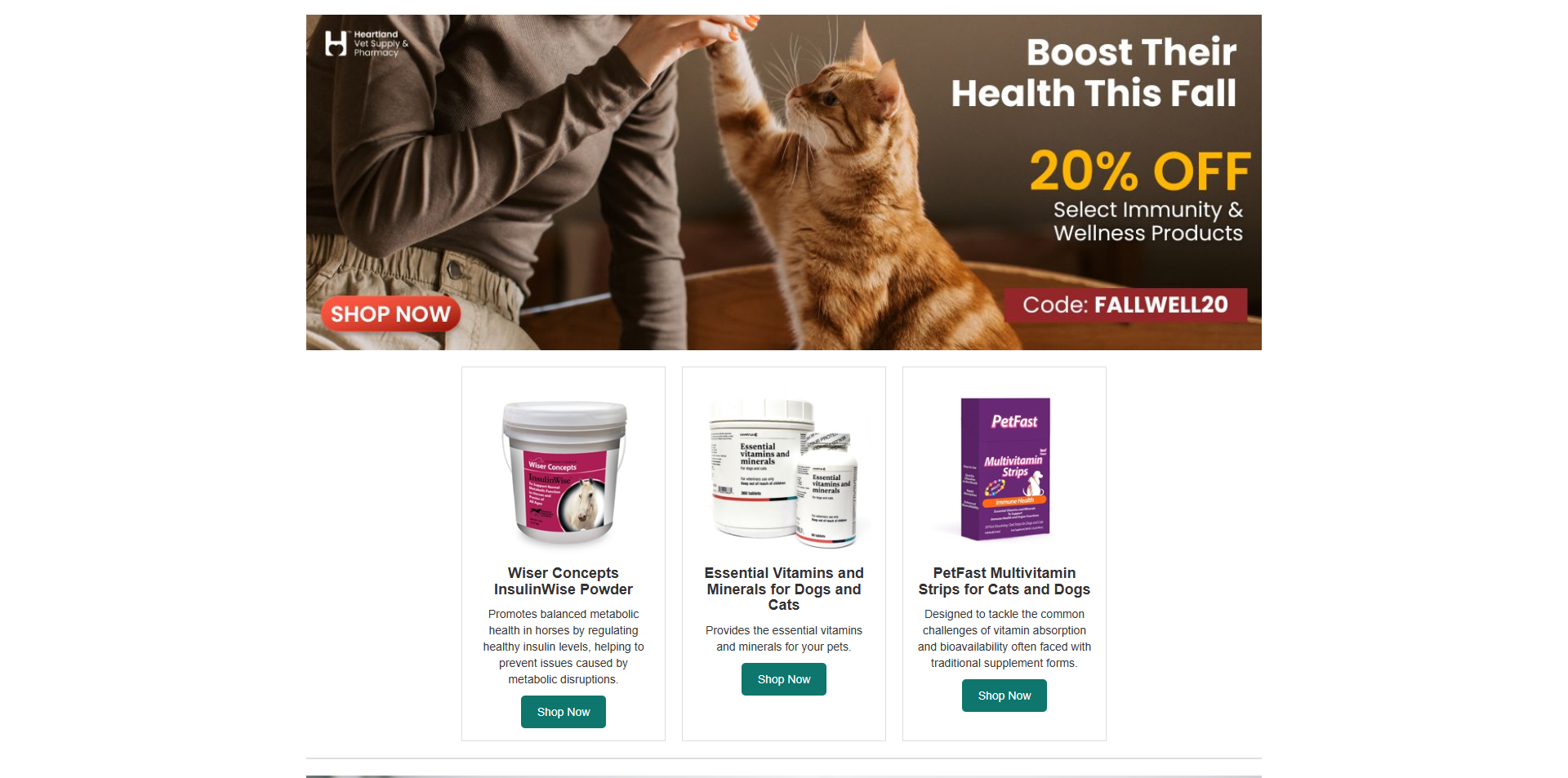 Heartland Vet Supply discount code