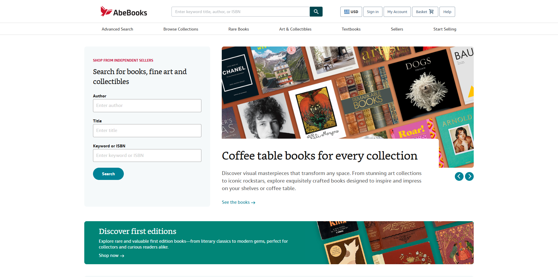 AbeBooks discount code