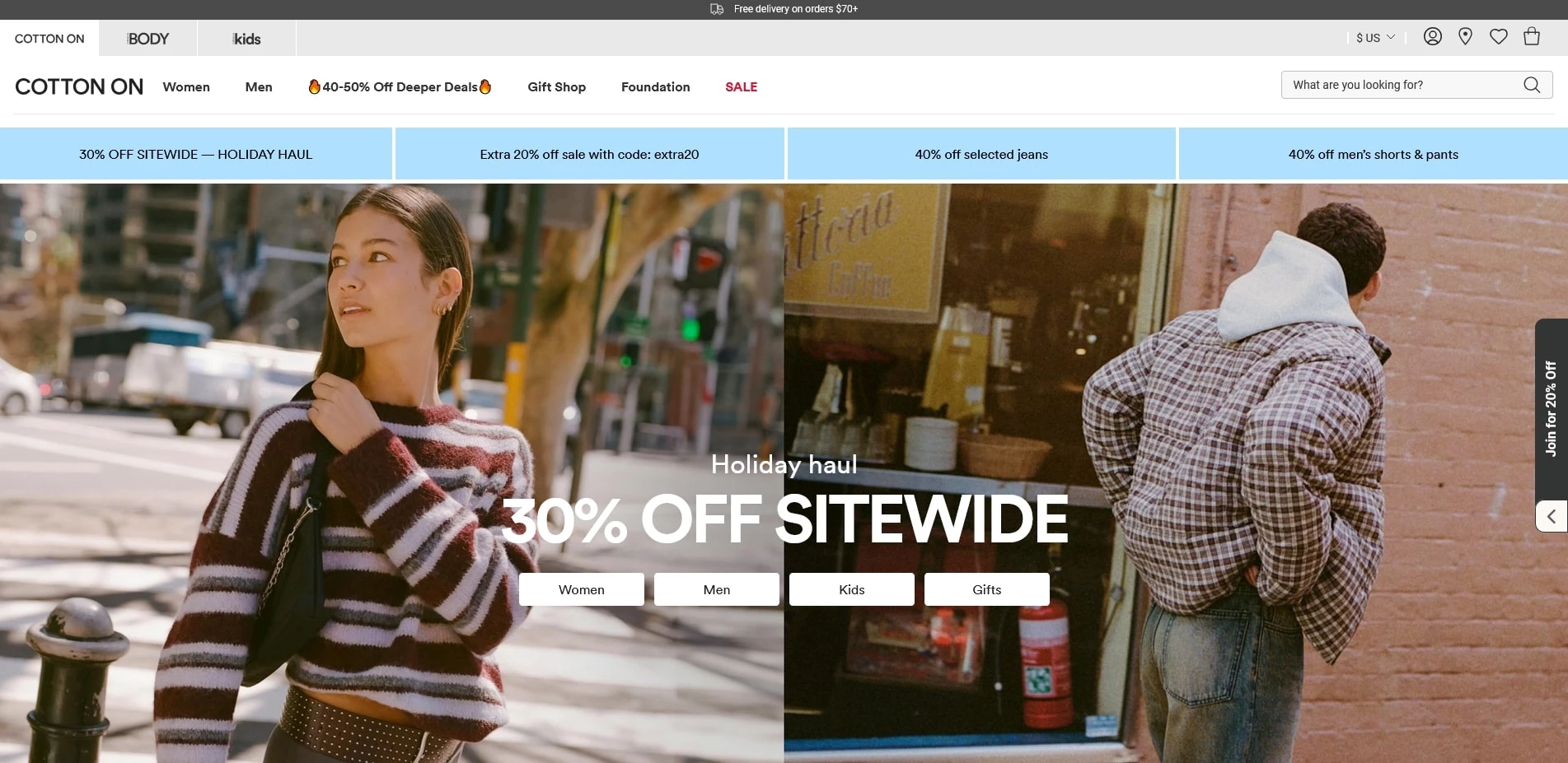 Cotton On promo code