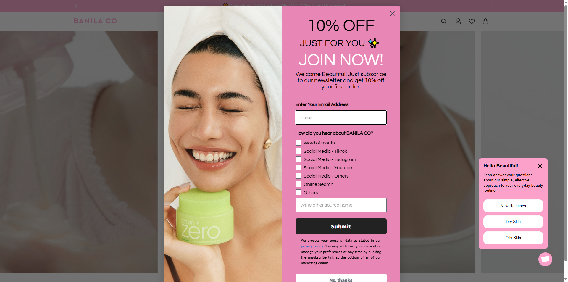 Banila Co Promo Code